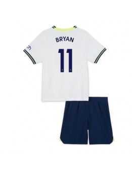 Tottenham Hotspur Bryan Gil #11 Heimtrikotsatz für Kinder 2022-23 Kurzarm (+ Kurze Hosen)